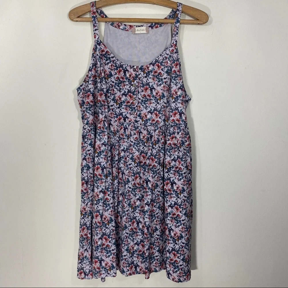 3 for $20 🌟Altar’d State Floral Button Bust Strappy Dress